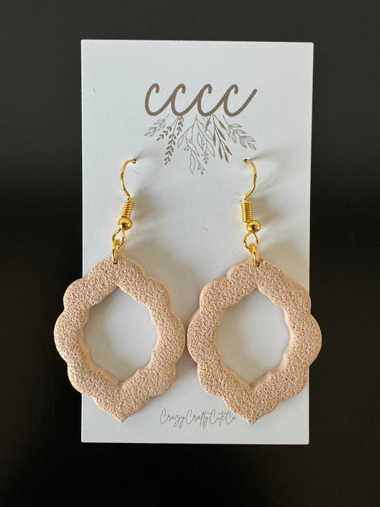 Beige Frame Dangle